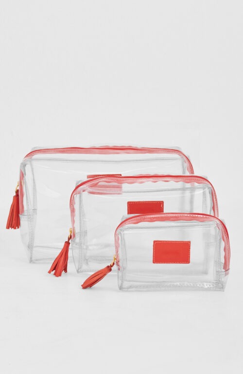 Trio Necessaire Clear
